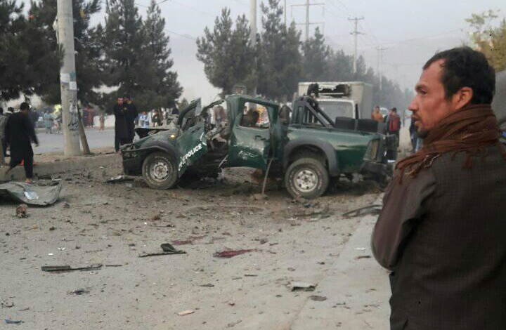 A mine blast in Kabul has killed two soldiers