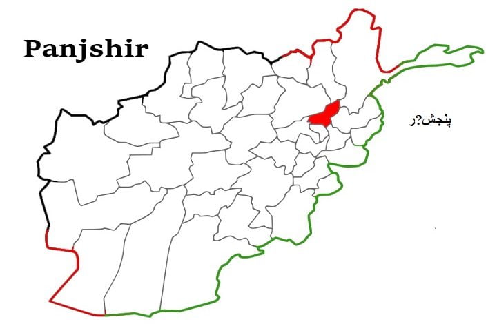 Panjshir Map