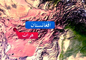 Herat Map Farsi