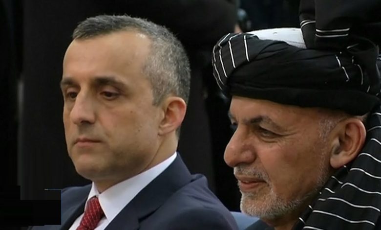 Amrullah Saleh And Ashraf Ghani