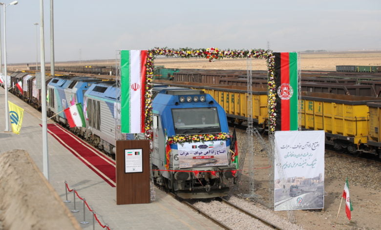 Iran Afghanistan Connecting Railway Inaguration In Khaf