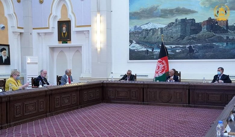 Ashraf Ghani With Z.halilzad