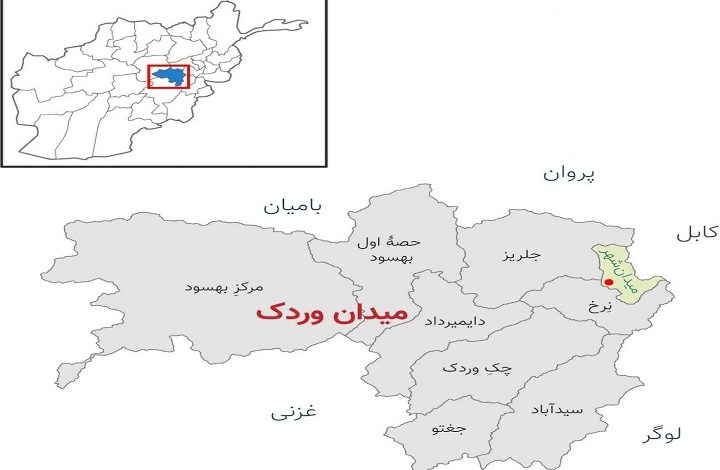 Meydan Wardak Map