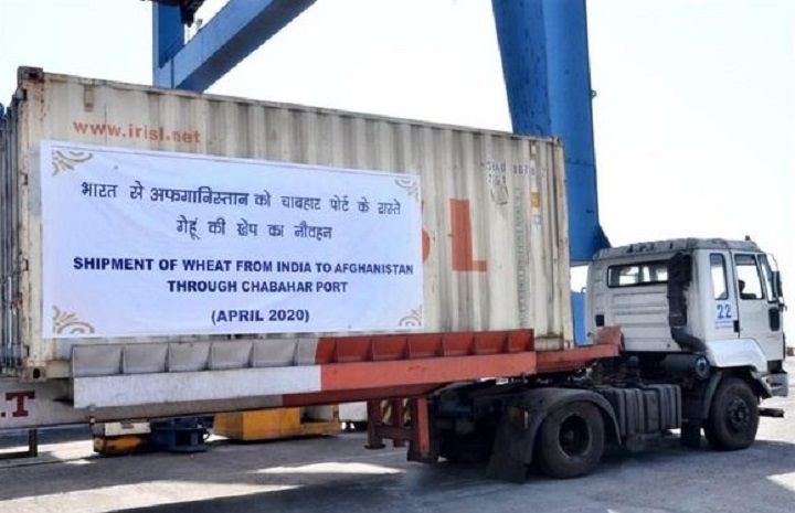 محمولۀ جدید گندم کمکی هند به مقصد افغانستان حرکت کرد