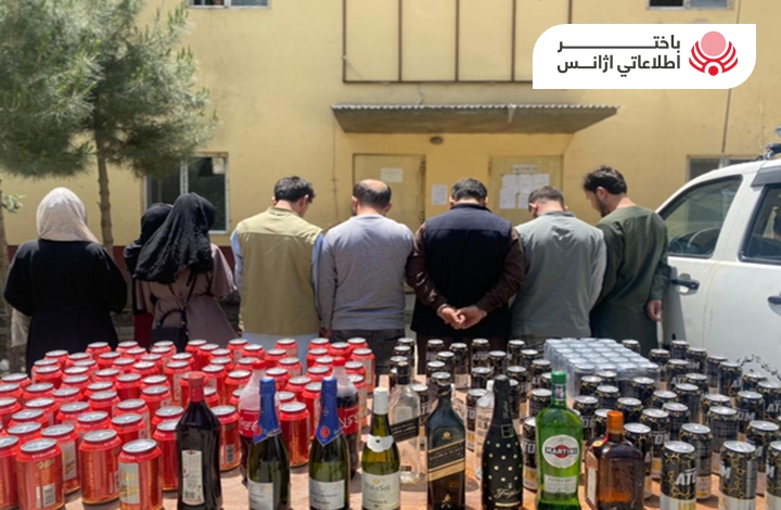 هشت تن در پیوند به فروش مشروبات الکولی بازداشت شدند