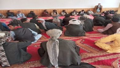 حمایت باشندگان ولسوالی سانچارک سرپل ازامارت اسلامی افغانستان