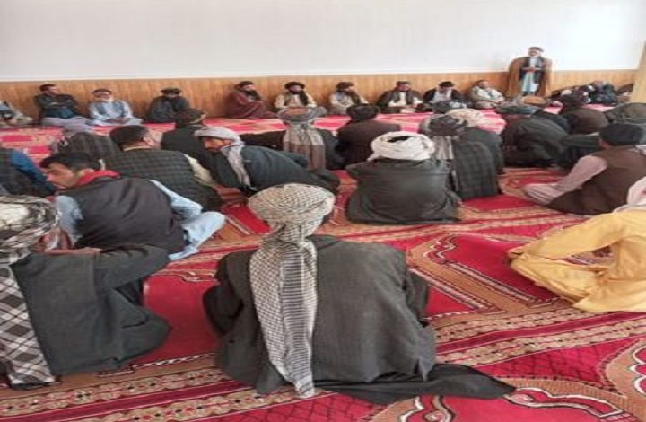 حمایت باشندگان ولسوالی سانچارک سرپل ازامارت اسلامی افغانستان