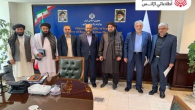 هیئت ادارۀ خط آهن افغانستان با وزیر راه و شهرسازی ایران دیدار کرد