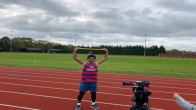 ورزشکار نابینای افغان در رقابت‌های دوش لندن به مقام اول دست یافت