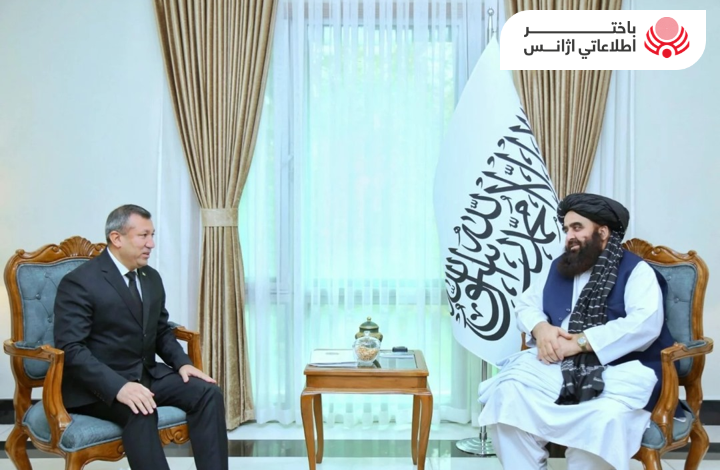 مولوی امیر خان متقی با سفیر ترکمنستان در کابل دیدار کرد