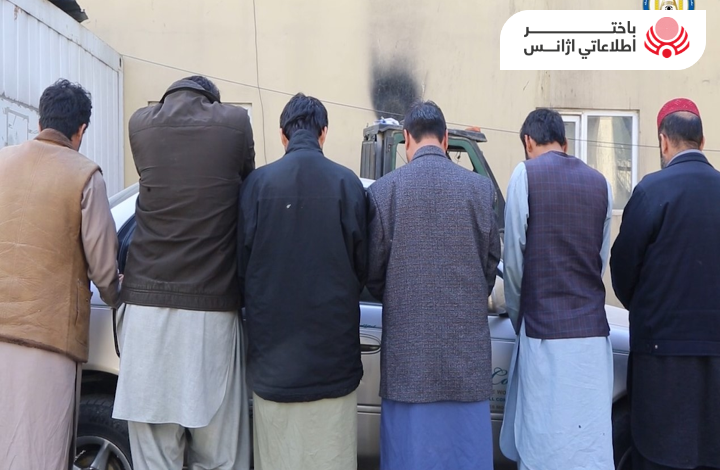 یک دسته‌ی از دزدان موتر در کابل بازداشت شدند