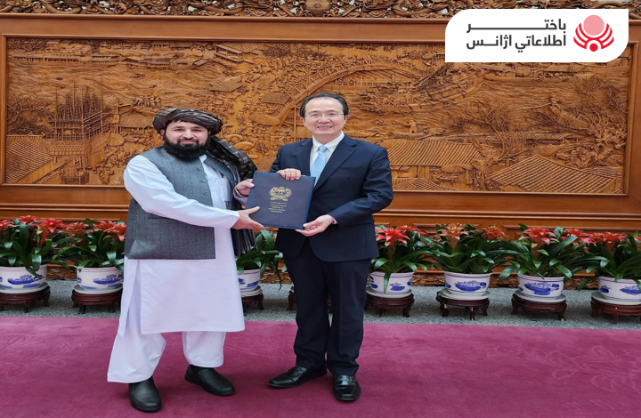 سفیر جدید امارت اسلامی در بیجنگ؛ نقش چین را در تحقق پروژه‌های انکشافی در افغانستان مهم دانست